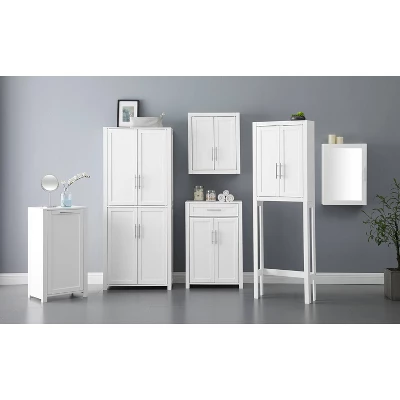 Savannah Wall Cabinet White - Crosley - Image 10