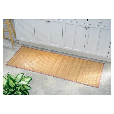 Rayon Made From Bamboo Bath Mat Runner Tan - IDESIGN - Image 3