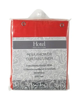 GoodGram Hotel Collection Non-Toxic 10 Gauge Peva Shower Curtain Liners - Image 7