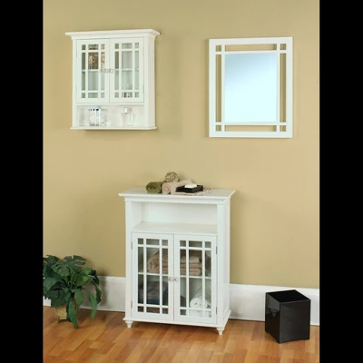 Neal Wall Cabinet With 2 Doors - Elegant Home Fashions - Image 11
