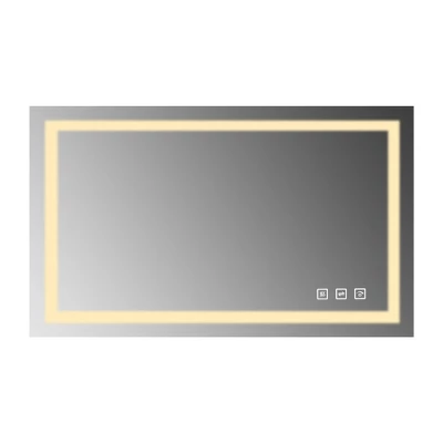 Organnice Frameless Anti-Fog Bathroom Vanity Mirror With Dimmable Light - Image 6