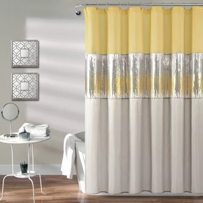 72"x72" Night Sky Shower Curtain - Lush Décor - Image 9