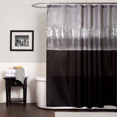 72"x72" Night Sky Shower Curtain - Lush Décor - Image 8