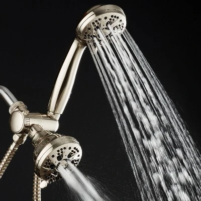 48 Setting High Pressure Luxury Three-Way Dual Shower Head Combo - AquaDance - Image 2