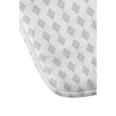 Holli Zollinger Boho Diamond Memory Foam Bath Mat White - Deny Designs - Image 2