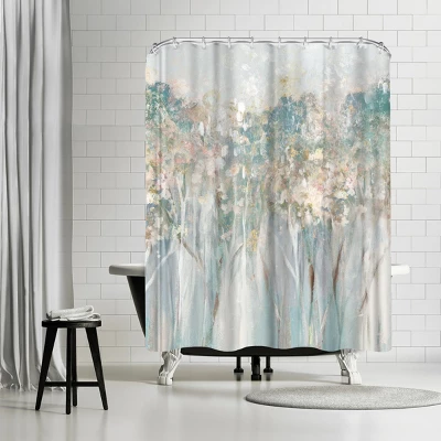 Americanflat 71" X 74" Shower Curtain Style 13 By PI Creative Art - Available In Variety Of Styles - Image 6