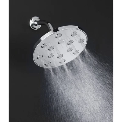 8.9" Rain Can Air Showerhead Chrome Finish - Tosca - Image 3
