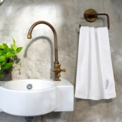 2 Pcs Cotton Luxury Absorbency Bath Towel Sets - PiccoCasa