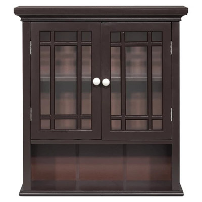 Neal Wall Cabinet With 2 Doors - Elegant Home Fashions - Image 12