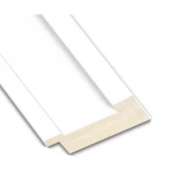 33" X 27" Non-Beveled Craftsman Wood Bathroom Wall Mirror White - Amanti Art