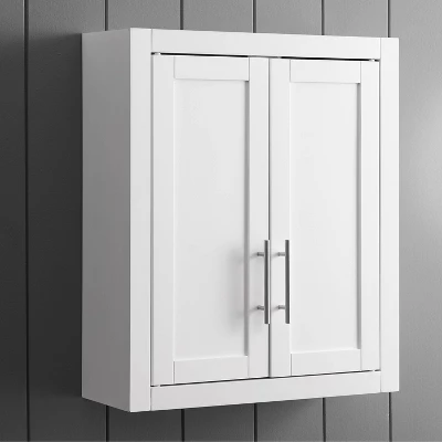 Savannah Wall Cabinet White - Crosley - Image 2