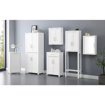 Savannah Wall Cabinet White - Crosley - Image 9