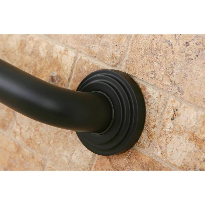 12" Milano Decorative Grab Bar - Kingston Brass