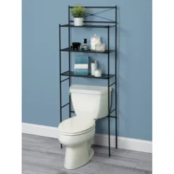 3 Shelf Space Saver Matte Black - Zenna Home