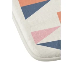 June Journal Floating Triangles Memory Foam Bath Mat - Deny Designs