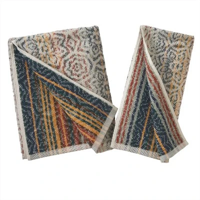 Rhapsody Bath Towel Red - SKL Home - Image 3