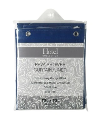 GoodGram Hotel Collection Non-Toxic 10 Gauge Peva Shower Curtain Liners - Image 9