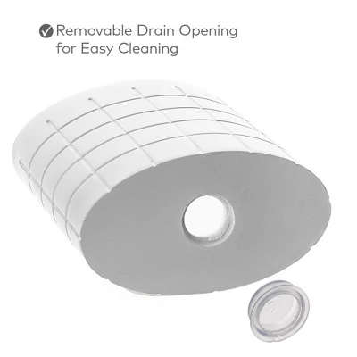 Creative Scents Polar White 3 Pcs Bathroom Set - Features: Soap Dispenser, Toothbrush Holder, And Soap Dish - Image 2