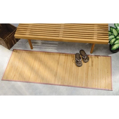 Rayon Made From Bamboo Bath Mat Runner Tan - IDESIGN - Image 7