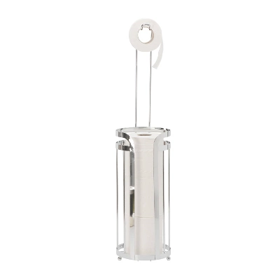 Mod Freestanding Toilet Tissue Holder Chrome - Bath Bliss - Image 3