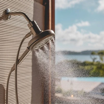 Nebia Corre Four Function Fixed Shower Hand Bathroom Hardware Set Chrome - Brondell - Image 6