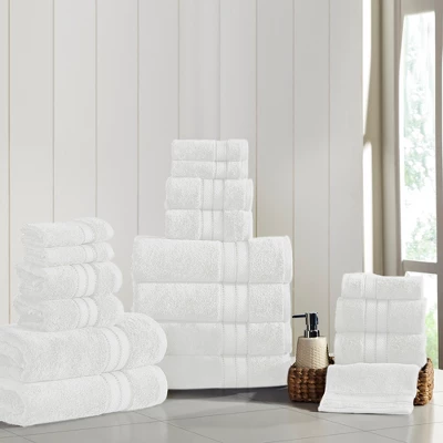 Modern Threads Spunloft 18 Piece Towel Set. - Image 9