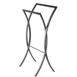 Onda Double Towel Stand Matte Black - Better Living Products