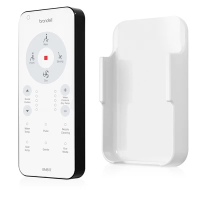 Swash Select EM617 Remote Control Elongated Bidet Seat With Warm Air Dryer White - Brondell