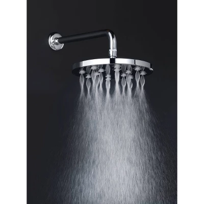 8.9" Rain Can Air Showerhead Chrome Finish - Tosca