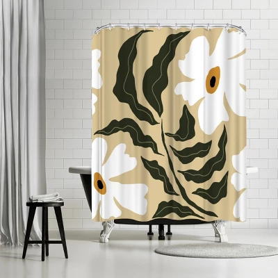 Americanflat 71x74 Floral & Botanical Shower Curtain By Miho Art Studio - Image 20