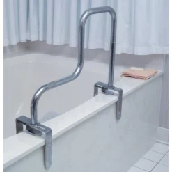 DMI Rust Resistant Grab Bar Tub And Shower Handle For Safety And Stability Chrome - HealthSmart
