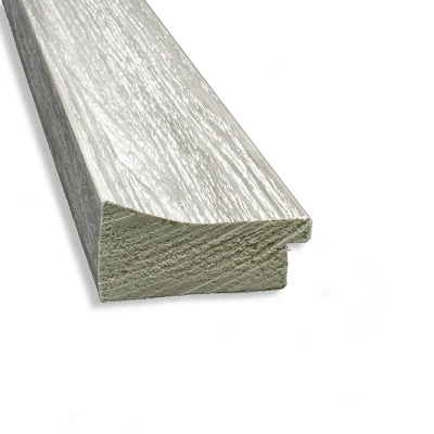 42" X 31" Non-Beveled Dove Narrow Bathroom Wall Mirror Gray Wash - Amanti Art