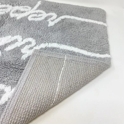 Wash Rinse Repeat Word Novelty Cute Bath Rug - 20"x30" - Elrene Home Fashions - Image 2