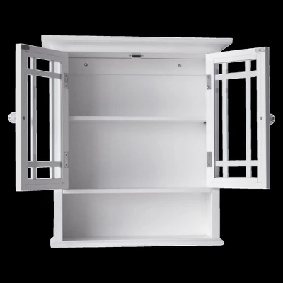 Neal Wall Cabinet With 2 Doors - Elegant Home Fashions - Image 10