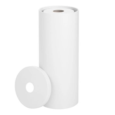 MDesign 3 Roll Toilet Paper Stand Holder For Bathroom Storage - Image 7