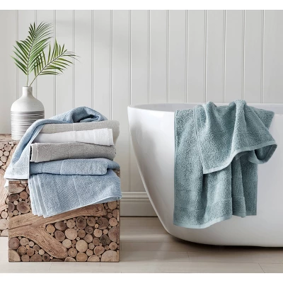 6pc Island Retreat Bath Towel Set White - Tommy Bahama - Image 4