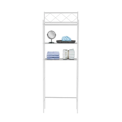 Metal Over The Toilet Space Saver And Organizer - J&V TEXTILES - Image 8