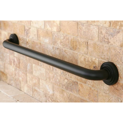 12" Milano Decorative Grab Bar - Kingston Brass - Image 2