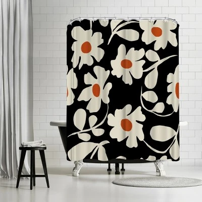 Americanflat 71x74 Floral & Botanical Shower Curtain By Miho Art Studio - Image 15