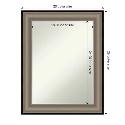 Imperial Petite Bevel Bathroom Wall Mirror - Image 3