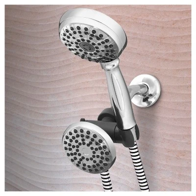 PowerSpray Combination Shower Head 8+1 Dual-mode Chrome - Waterpik - Image 4