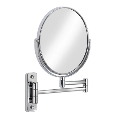 8" Cosmo Double Sided Wall Mount Magnifying Vanity Mirror Chrome - Better Living Products - Image 3