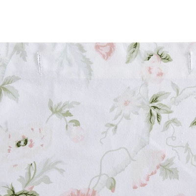 Breezy Floral Shower Curtain Bright Pink - Laura Ashley - Image 2