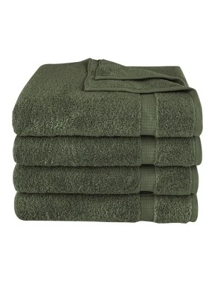 Classic Turkish Towels Villa Collection Bath Towel 4 Piece Set - Image 3