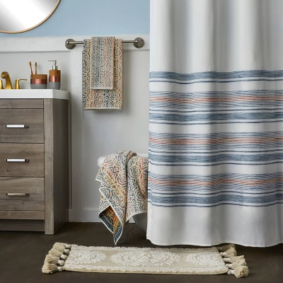 Rhapsody Bath Towel Red - SKL Home - Image 5