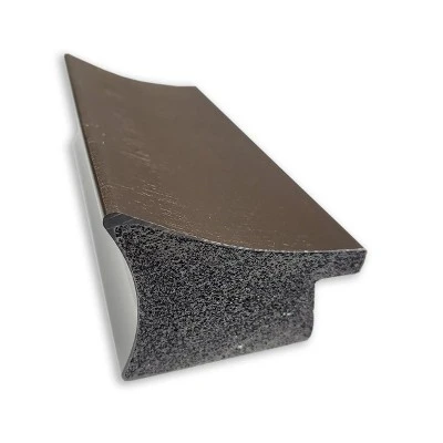 Elegant Brushed Narrow Petite Bevel Bathroom Wall Mirror - Image 2