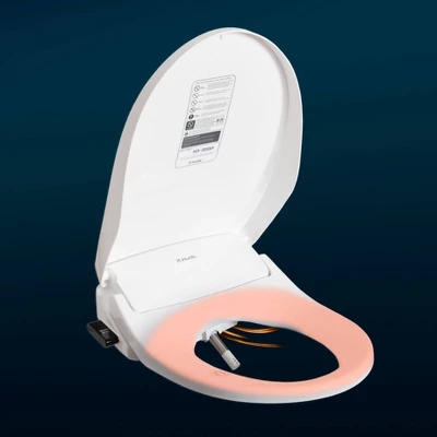 HLB-3000ER Electric Bidet Seat For Elongated Toilets White - Hulife - Image 3
