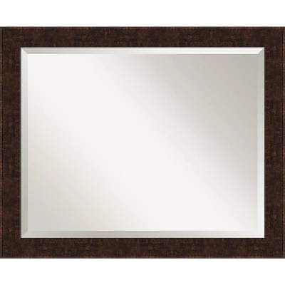 William Narrow Framed Bathroom Vanity Wall Mirror Bronze - Amanti Art - Image 10