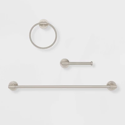 3pc Clean Bath Hardware Set - Threshold™ - Image 6