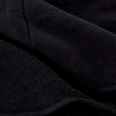 Creative Scents Set Of 4 Black Fingertip Terry Towels - Image 3